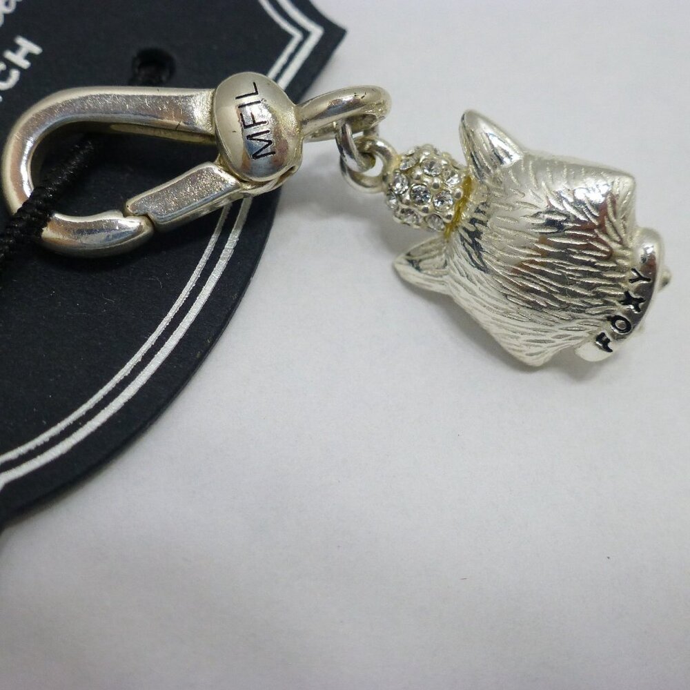 New My Flat in London Tally Ho fox charm silver pendant bracelet purse necklace - Picture 5 of 6